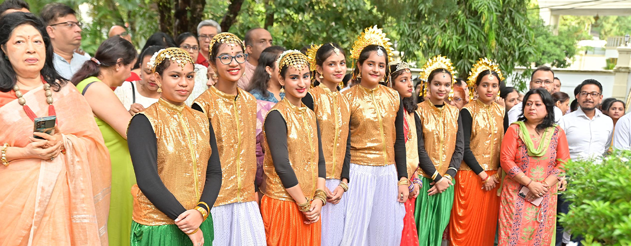 Patriotic performances by students and community groups marked the cultural segment on 79th Independence Day celebrations at India House.